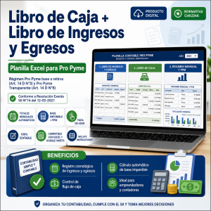 Libro Caja Transparente - Control Caja SII